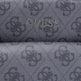 Мужская сумка через плечо Guess Vezzola Top Zip Crossbody Flap черная (HMVEZLP1359-DAB): Фактура Зернистая, Матовая