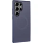Чехол для телефонов Mobile Case TPU+PC Metal Buttons with MagSafe Colorful Navy Blue for Samsung S928 Galaxy S24 Ultra