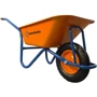 Тачка строительная BLUETOOLS Dakar Expert (90 л/180 кг) (220-4002): Количество колес 1