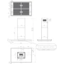 Вытяжка Gorenje IHT943A2XBG: Тип монтажа Настенный