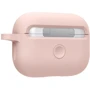 Чехол для наушников Spigen Silicone Fit with Belt Pink (ASD00535) for Apple AirPods Pro фото 4