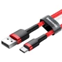 Кабель Baseus USB Cable to USB-C Cafule 2A 3m Red (CATKLF-U09) фото 5