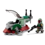 Конструктор LEGO Boba Fetts Starship Micro Fighter Мікровинищувач Зореліт Боба Фетта(75344): Кількість деталей, шт. 85