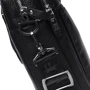 Мужская сумка мессенджер Giorgio Ferretti черная (3703q11-black): Тип ручки Плечевой ремень, Без ручки