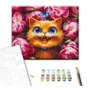 Картина по номерам Brushme Мур в пионах ©Марианна Пащук 40х50 см (BS53696): Производитель Brushme