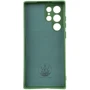 Чохол для телефона Lakshmi Case Silicone Cover Full Camera Dark Green для Samsung S928 Galaxy S24 Ultra: Тип накладка на заднюю часть