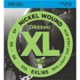 Струна для гитар Струны D`ADDARIO EXL165 XL REG LIGHT TOP / MED BOTTOM 45-105