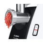 Мясорубка Bosch MFW3X18B: Дополнительные насадки мельничка, соковыжималка шнековая, насадка для колбасок, овощерезка (терка/шинковка), пресс для цитр