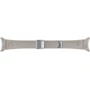 Ремешок Samsung D-Buckle Hybrid Eco-Leather Band (20mm, S/M) Etoupe for Samsung Watch 4 / 5 / 6 (ET-SHR93SAEGEU): Цвет серый