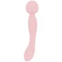 Вібромасажер Good Vibes Only - SIMI Double-Sided Wand Vibrator Soft Silicone - Pink