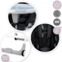 Стільчик для годування Momi Luxuria Black (KRKA00017): Нахил спинки 5 позиций
