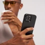Чехол для iPhone Pitaka Military-Grade Protective Case Black/Grey Twill (KI1601PMPA) for iPhone 16 Pro Max: Материалы Арамид