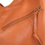 Женская сумка хобо Laskara коричневая (LK-DM230-cognac): Тип ручки С двумя ручками, Длинная ручка