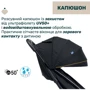 Прогулочная коляска Chicco Glee Stroller черная с оранжевым (87068.73): Количество блоков 1