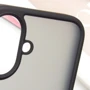 Чехол для iPhone Mobile Case TPU+PC Metal Buttons Black for iPhone 16: Тип аксессуара чехол