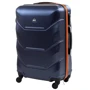 Чемодан Rogal M темно-синій (RGL720M-dark-blue-orange) фото 12