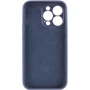 Чехол для iPhone Mobile Case Silicone Case Full Camera Protective Midnight Blue for iPhone 13 Pro Max: Цвет синий