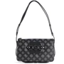 Женская сумка через плечо Guess Hensely Logo Top Zip Shldr Bag темно-серая (HWPM8378180-CMT)