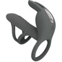 Насадка с вибрацией LYBAILE Pretty Love Master Ring Gray (BI-210326-1)