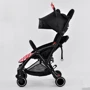 Коляска прогулочная W 2290 JOY Черный с красным: Возможность установки люльки нет