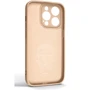 Чехол для iPhone ArmorStandart Icon Ring Pink Sand for iPhone 14 Pro (ARM68710): Цвет розовый
