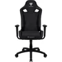 Крісло для геймерів ThunderX3 XC3 All Black (XC3_All_Black): Оснащення Поясничный валик, С колесиками, С крестовиной, Подголовник, Подлокотники