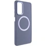 Чехол для телефонов TPU Case Bonbon Metal Style with MagSafe Lavender for Samsung A256 Galaxy A25 5G