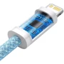 Кабель Baseus Cable USB-C to Lightning Dynamic 20W 1m Blue (CALD000003) фото 6