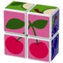 Магнітні кубики Geomag Magicube Animal Fruit Фрукти (131): Стать Для мальчиков, Для девочек