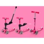 Самокат MICRO Mini 3in1 Deluxe Plus – Розовый (до 50 kg, до 20 kg с сидением, 3-х кол.) MMD079 фото 14