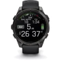 Смарт-часы Garmin Fenix 8 AMOLED 47mm Sapphire Carbon Grey DLC with Black/Pebble Grey Silicone Band (010-02904-21): Стандарт защиты 10 ATM
