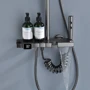 Душевая система Lefton Lefton Thermostatic Shower System with Temperature Display and 4 Water Outlet Modes-SST2203 Grey фото 10