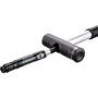 Мининасос Crankbrothers KLIC HP GAUGE алюминиевый с манометром presta/schrader 120psi / 8.3 bar черный (PUM-08-66)