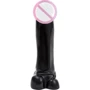 Фаллоимитатор Jumbo Jack Man O'war, 21х5 см, черный