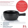 Фондю KELA Basel 22.5 см 2 л (66575): Обсяг, л 2