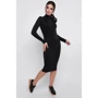 Платье FashionUp PL-1676A 48 серое повседневное удлиненное миди: Состав Вискоза