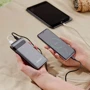 Внешний аккумулятор Intenso Power Bank 10000mAh QC3.0 Anthracite: Емкость батареи, мАч 10000
