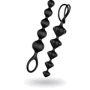 Satisfyer Beads Silicone black - анальные шарики, 20.5х3.4 см, черный