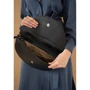 Жіноча сумка-сетчел The Wings Сhris maxi чорна (TW-Chris-max-black): Тип ручки Со съемным ремнем, С широким ремнем, Плечевой ремень, Короткая ручка