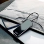 Адаптер Baseus Adapter Superlative USB-C to 2xUSB3.0+HDMI+3.5mm Deep Grey with Wireless Charger (CAHUB-AZ0G) for Apple Watch фото 10