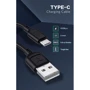 Кабель T-PHOX USB Cable to USB-C Fast 3A 1.2m Black (T-C829 Black) фото 8