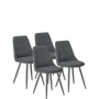 Комплект стільців GT K-8764 Fabric Gray 4 шт.