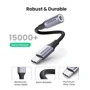 Адаптер Ugreen Adapter AV161 USB-C to jack 3.5mm Black (80154): Дополнительные разъемы 3.5mm Headphone