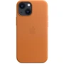 Чехол для iPhone Apple Leather Case with MagSafe Golden Brown (MM0D3) for iPhone 13 mini: Цвет коричневый