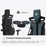 Геймерское кресло Cyberlux V8 Fabric Green (арт. GM- V8 FZ) фото 10