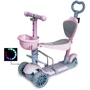 Самокат Scooter Smart 5in1. Pastel Pink (многофункциональный, с родительской ручкой) - 1086921724