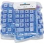 Клавиатура Manhattan Roll-Up Keyboard USB Blue (177573): Тип клавиатуры стандартная
