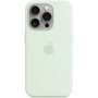 Чехол для iPhone Apple iPhone 15 Pro Silicone Case with MagSafe - Soft Mint (MWNL3ZM/A)