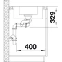 Blanco 521302 LEGRA 6S COMPACT АНТРАЦИТ: Форма Прямоугольная