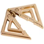 Зажимы для сосков с легкой подвеской LOCKINK Adjustable Nipple Clamps with Light Pendant - Golden